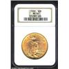 Image 1 : 1909 $20 MS60 NGC. Lustrous and sharp with a good appearance for this normally heavily abraded grade