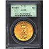 Image 1 : 1909/8 $20 AU58 PCGS. A boldly struck example of this popular overdate. Rich, orange-golden surfaces