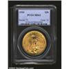 Image 1 : 1910 $20 MS63 PCGS. A pleasing example of the date with satiny luster and a few small marks. Importa