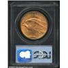Image 2 : 1910-S $20 MS63 PCGS. Well struck and flashy with light luster grazes in the fields. The sun has a f