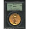 Image 1 : 1911-D $20 MS63 PCGS. A soft, satiny example, with nicely preserved surfaces. Important notice: We e