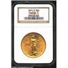 Image 1 : 1914-S $20 MS65 NGC. Sharply struck with bright lustrous surfaces and rich orange-gold color. No dis