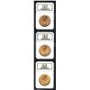 1924 $20 MS63 NGC, three pieces, all are fully struck. 3 coins Important notice: We expect to be auc