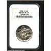 1938-D 50C Oregon MS65 NGC. The borders have deep burnt-russet patina. A nicely struck Gem with good