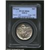 1939-S 50C Oregon MS66 PCGS. Both sides are satiny in finish and mostly white, with hints of toning.