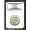 Image 1 : 1937 50C Antietam MS67 NGC. Light silver toning with golden highlights covers both sides of this ext