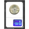 Image 2 : 1937 50C Antietam MS67 NGC. Light silver toning with golden highlights covers both sides of this ext