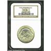 1935 50C Hudson MS66 NGC. Whispers of lemon-gold patina visit both sides of this otherwise untoned C