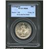 1925 50C Lexington MS66 PCGS. Both sides of this lovely Commemorative are lightly variegated in hues