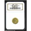 1861 $2 1/2 Clark, Gruber & Co. Quarter Eagle MS62 NGC. K-5a, R.7. Just a bit weakly struck in the c
