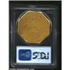 Image 2 : 1851 $50 RE Humbert Fifty Dollar, 880 Thous. VF35 PCGS. Laminated Planchet Obverse. K-5, Low R.5. Th