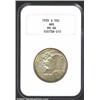 Image 1 : 1935-S 50C Arkansas MS66 NGC. A Gem coin with two very different types of toning. The obverse is ver