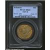 1937-S 50C Arkansas MS65 PCGS. Olive centers yield to burnt-orange and brown arcs along the rims, wi