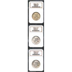 1935/34 50C Boone PDS Set MS66 NGC. The P-mint Gem has essentially pristine surfaces and original mi