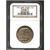 1936 50C Long Island MS66 NGC. Light golden-brown toning covers both sides of this original Gem, dar