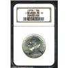 1936 50C Lynchburg MS66 NGC. Faint apricot-gold patina. A lustrous and sharply struck Gem that has n