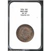 1934 50C Maryland MS67 NGC. A richly toned specimen that has deeply speckled golden-brown, yellow-gr