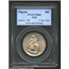 1920 50C Pilgrim MS66 PCGS. Light silver toning covers both sides of this well-struck Pilgrim. Impor