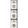 1936 SET Rhode Island PDS Set MS65 NGC. Ann attractive matched original set, mostly white, with occa