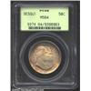 Image 1 : 1926 50C Sesquicentennial MS64 PCGS. Medium golden-brown toning covers both sides of this attractive