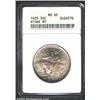 1925 50C Stone Mountain MS65 ANACS. A highly lustrous Gem that has coffee-gold color and exquisite s
