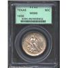 Image 1 : 1938 50C Texas MS66 PCGS. Satiny luster flashes from the surfaces. The obverse has a touch more orig