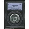 Image 1 : 1947-S 50C Booker T. Washington MS66 PCGS. An amazingly white flashy example of this San Francisco i