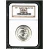 Image 1 : 1951-S 50C Washington-Carver MS66 NGC. A brilliant Gem with well preserved surfaces. While not fully