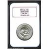 1952-D 50C Washington-Carver MS66 NGC. A lovely original example with light steel-blue toning overal