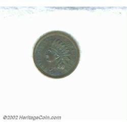 1858 P1C Indian Cent, Judd-208, Pollock-259, R.4, PR63 Reverse Planchet Flaw, Questionable Color Unc