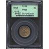 Image 1 : 1868 3C Three Cent Nickel, Judd-615, Pollock-680, R.6, PR58 PCGS. Similar in design to the contempor