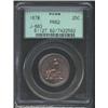 Image 1 : 1870 25C Quarter Dollar, Judd-883, Pollock-981, R.7, PR62 PCGS. The obverse depicts a seated figure.