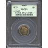 Image 1 : 1879 10C Morgan Ten Cents, Judd-1587, Pollock-1780, R.6-7, PR65 Red and Brown PCGS. The obverse depi