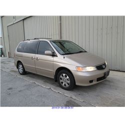 2002 - HONDA ODYSSEY