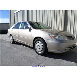 2003 - TOYOTA CAMRY