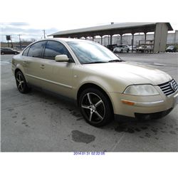 2002 - VOLKSWAGEN PASSAT GLX