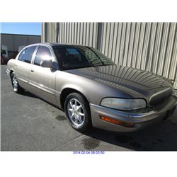 2001 - BUICK PARK AVENUE
