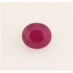 Loose Gemstone Faceted Ruby Corrundum