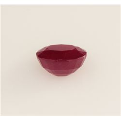 Loose Gemstone Faceted Ruby Corrundum