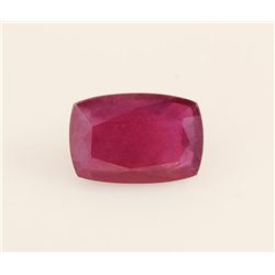 Loose Gemstone Faceted Ruby Corrundum