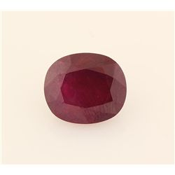 Loose Gemstone Faceted Ruby Corrundum