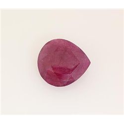 Loose Gemstone Faceted Ruby Corrundum