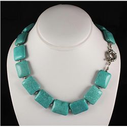 Big Bold Statement Turquoise Necklace