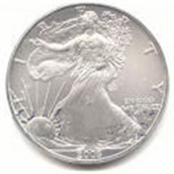 Uncirculated Silver Eagle 2005