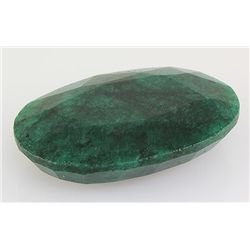 Emerald 129.90ctw Loose Gemstone 46x31x12mm Oval Cut