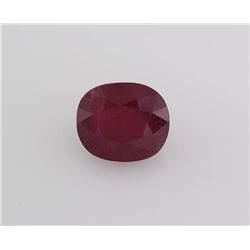 Loose Gemstone Faceted Ruby Corrundum