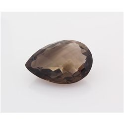 Smoky Topaz 74.67 ct Pear Loose Gems