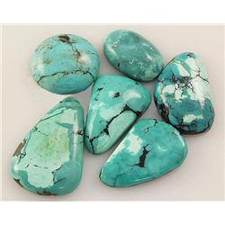 Natural Turquoise 154.10ctw Loose Small Gemstone Lot of