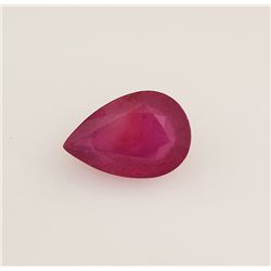 Loose Gemstone Faceted Ruby Corrundum