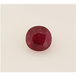 Loose Gemstone Faceted Ruby Corrundum